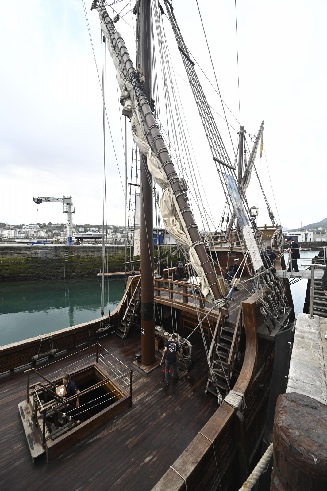 La Nao Santa María abre sus puertas al público