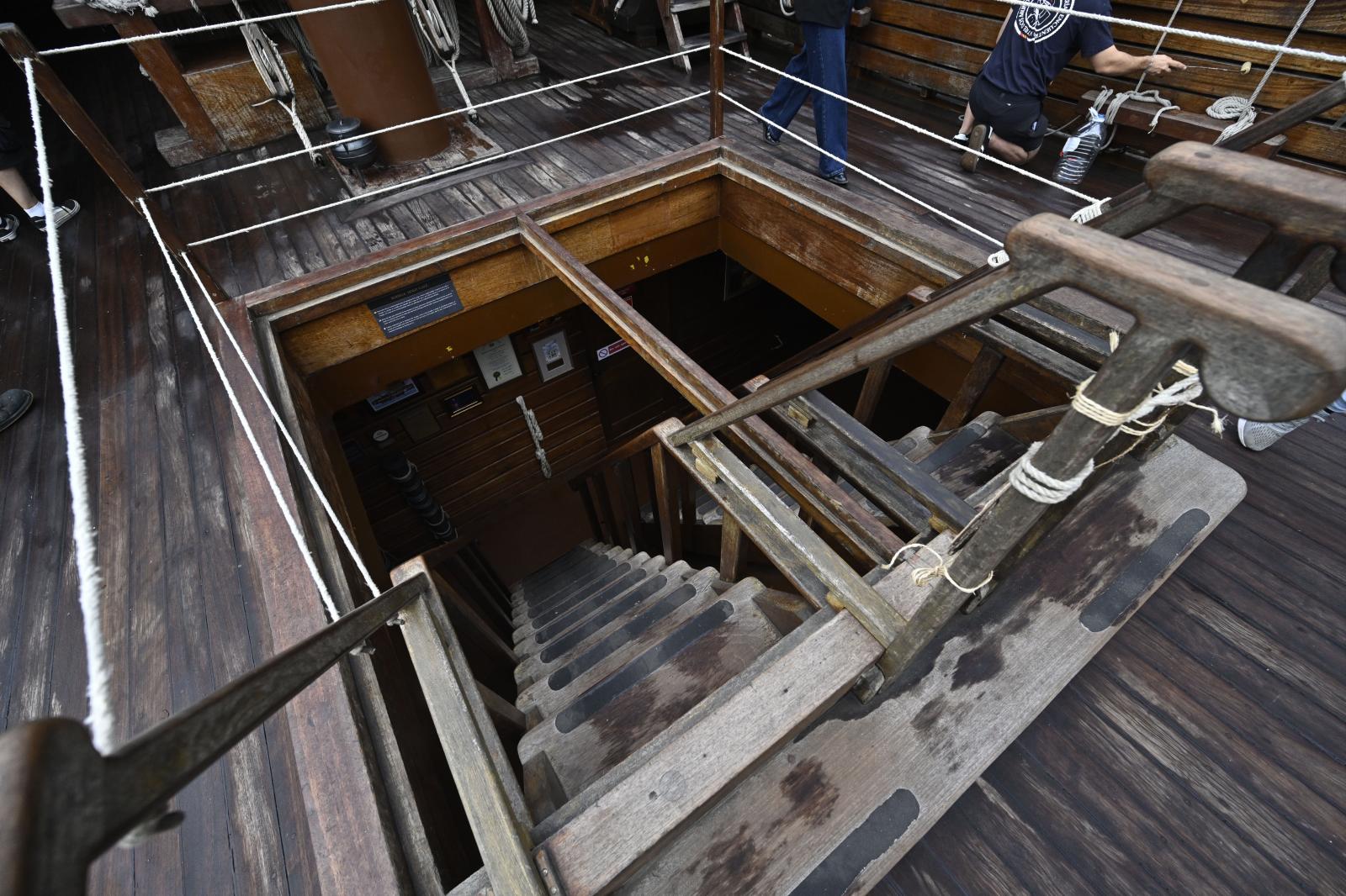 La Nao Santa María abre sus puertas al público