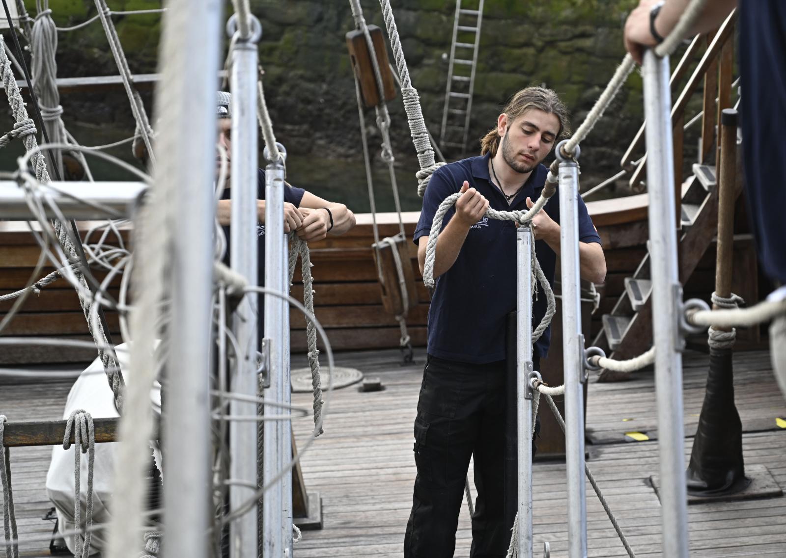 La Nao Santa María abre sus puertas al público