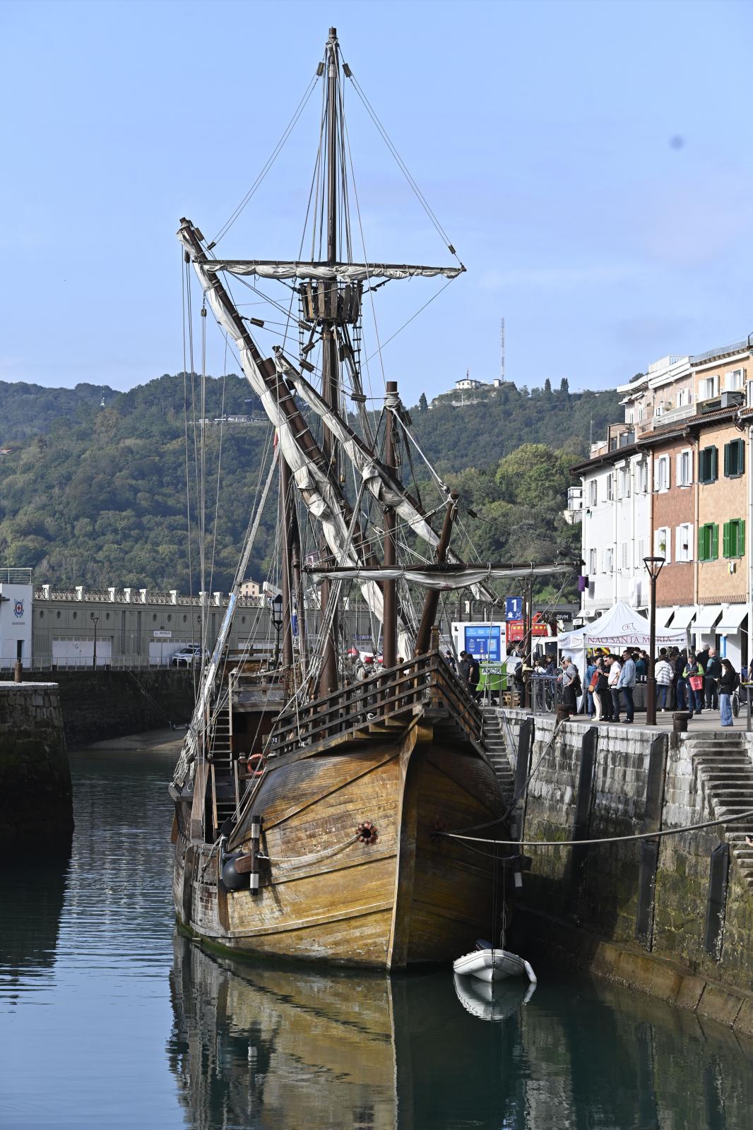 La Nao Santa María abre sus puertas al público
