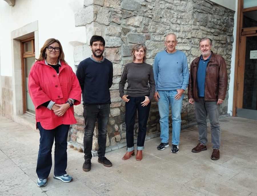 Duñike Agirrezabalaga, Javier Buces, Marina Bidasoro, Iñaki Ostolaza y Joxemi Antia.
