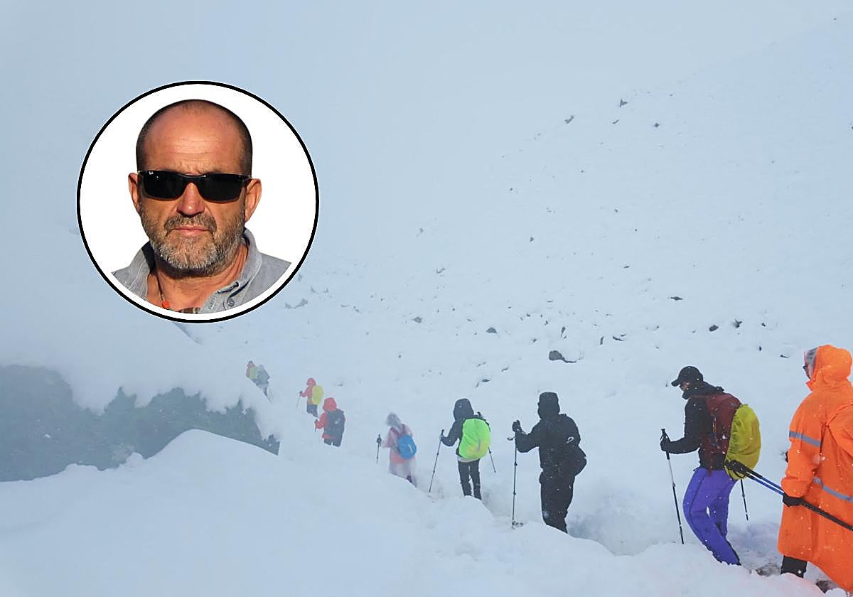 Un grupo de excursionistas asciende al monte Everest esta semana.