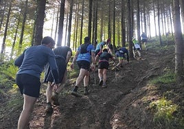 Los montañerosrecorrerán un trazadode 14,6 km en el trailde otoño.