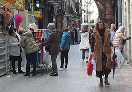 Uno de los puestos de la feria de stock del pasado otoño.