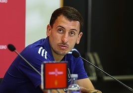 Oyarzabal, en su comparecencia ayer en Las Rozas.