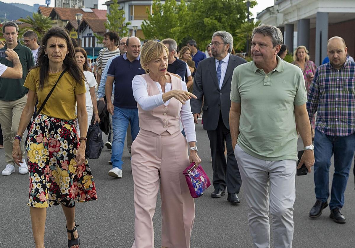 Eider Mendoza y José Antonio Santano, en una imagen de archivo.