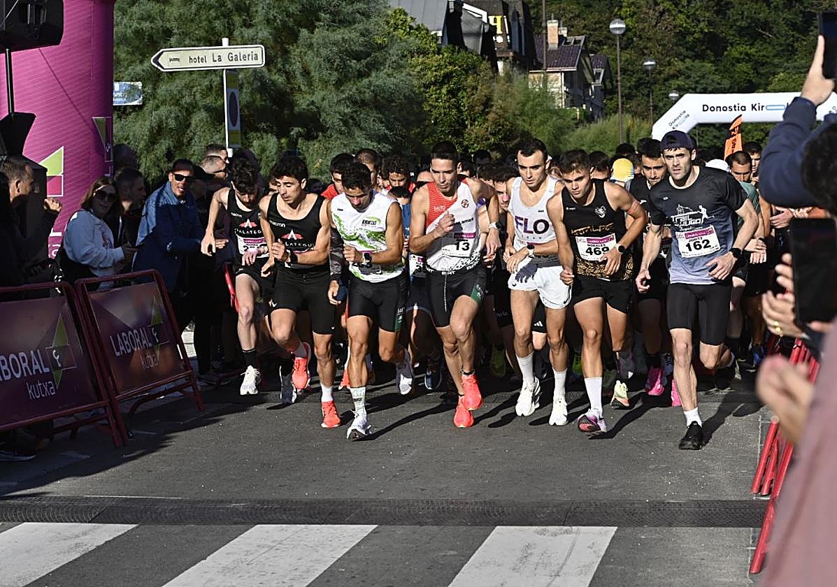 Salida del Cross 3 Playas.