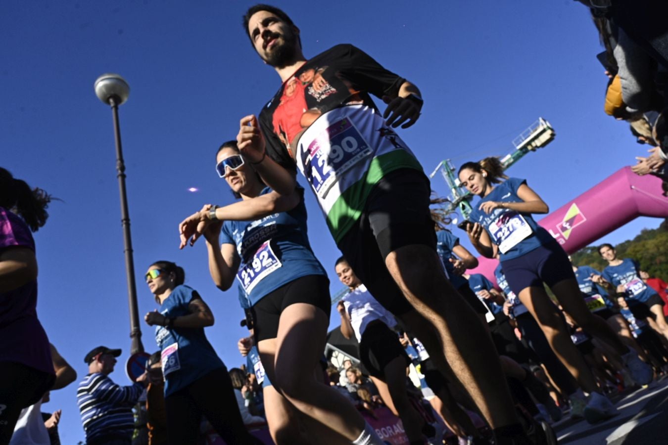 Sol y buen ambiente en el Cross 3 playas