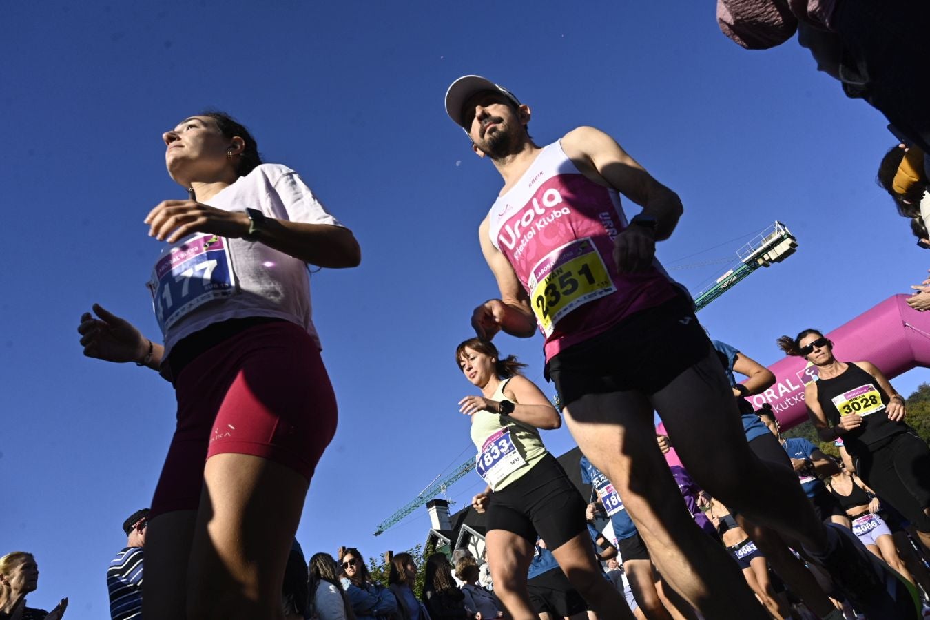 Sol y buen ambiente en el Cross 3 playas