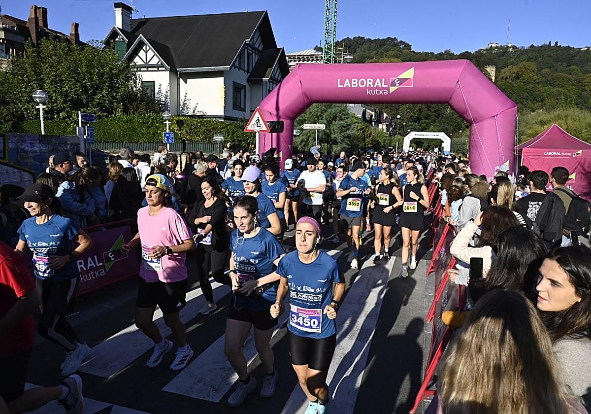 Sol y buen ambiente en el Cross 3 playas