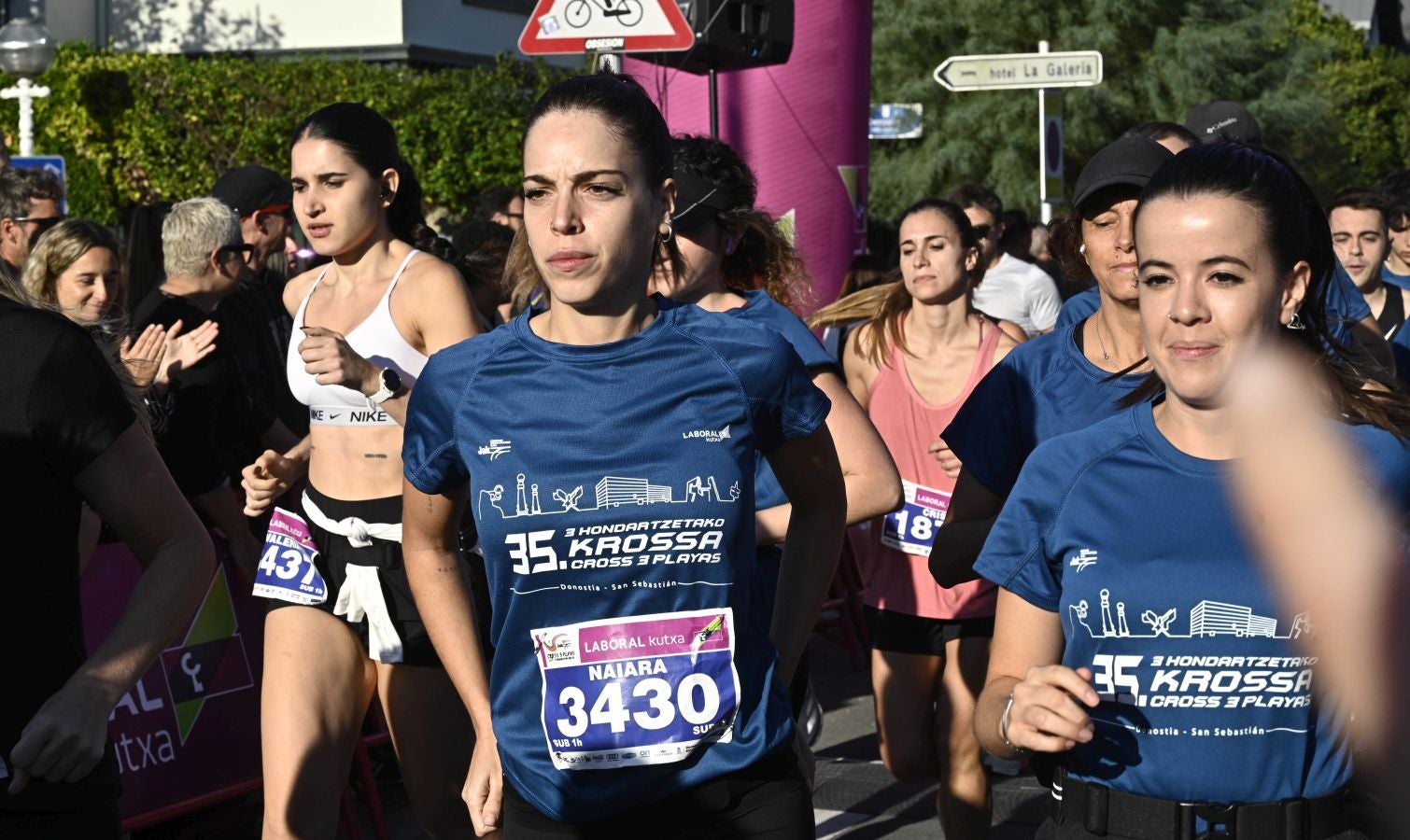 Sol y buen ambiente en el Cross 3 playas