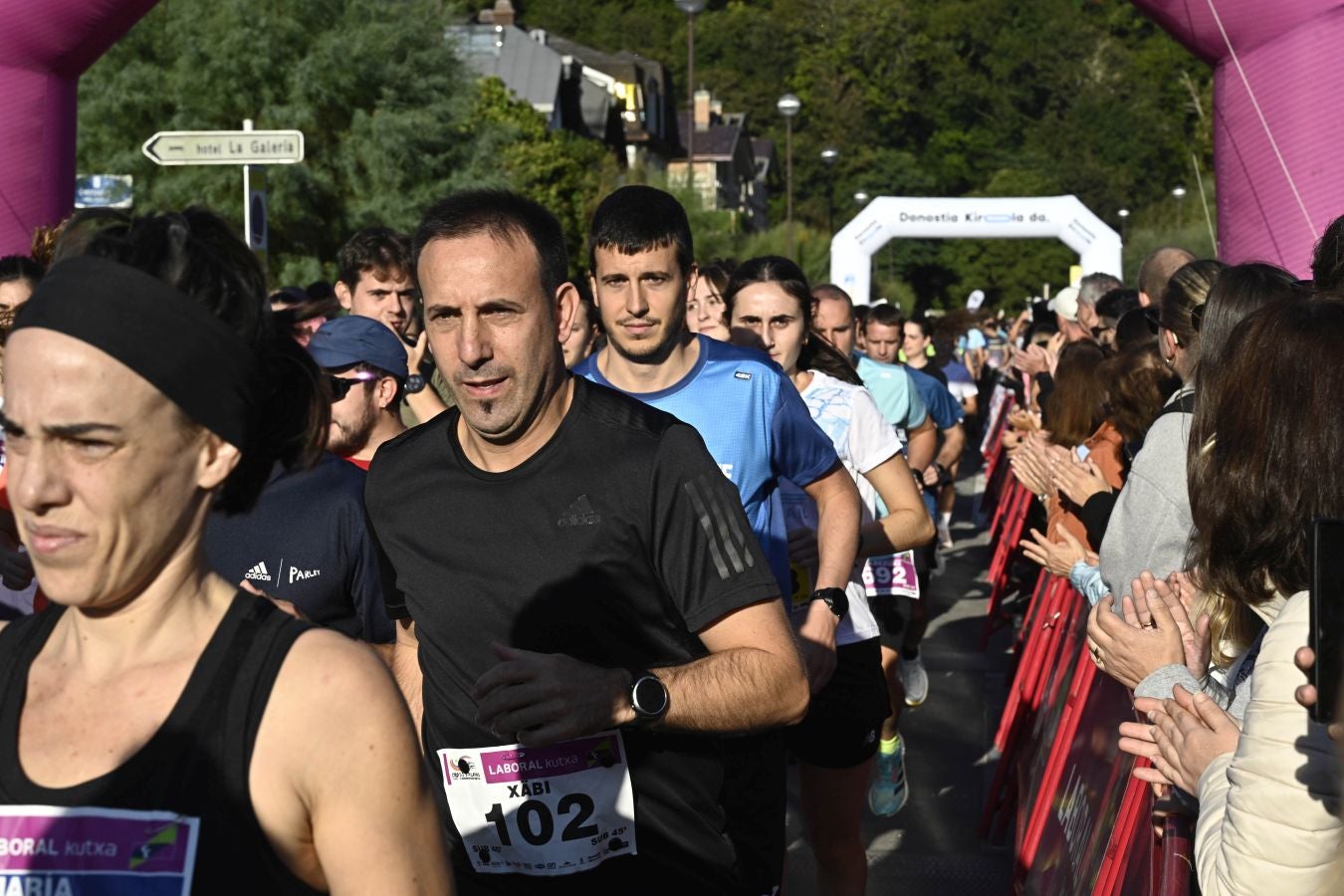 Sol y buen ambiente en el Cross 3 playas