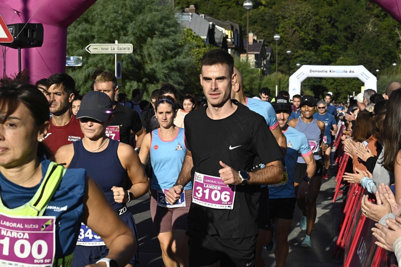 Sol y buen ambiente en el Cross 3 playas