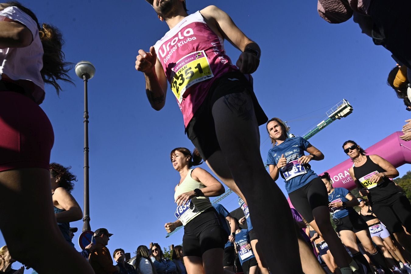 Sol y buen ambiente en el Cross 3 playas