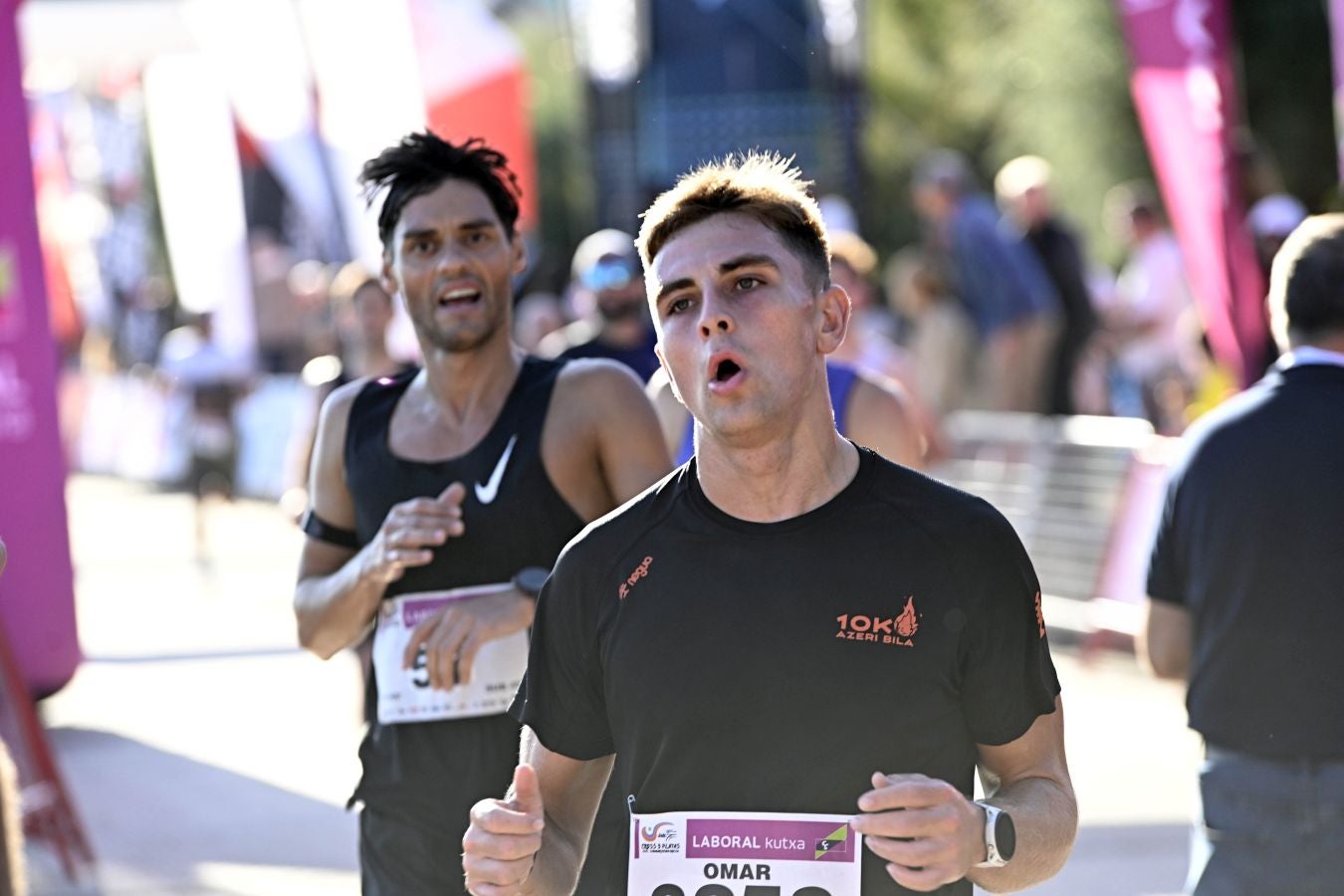 Sol y buen ambiente en el Cross 3 playas