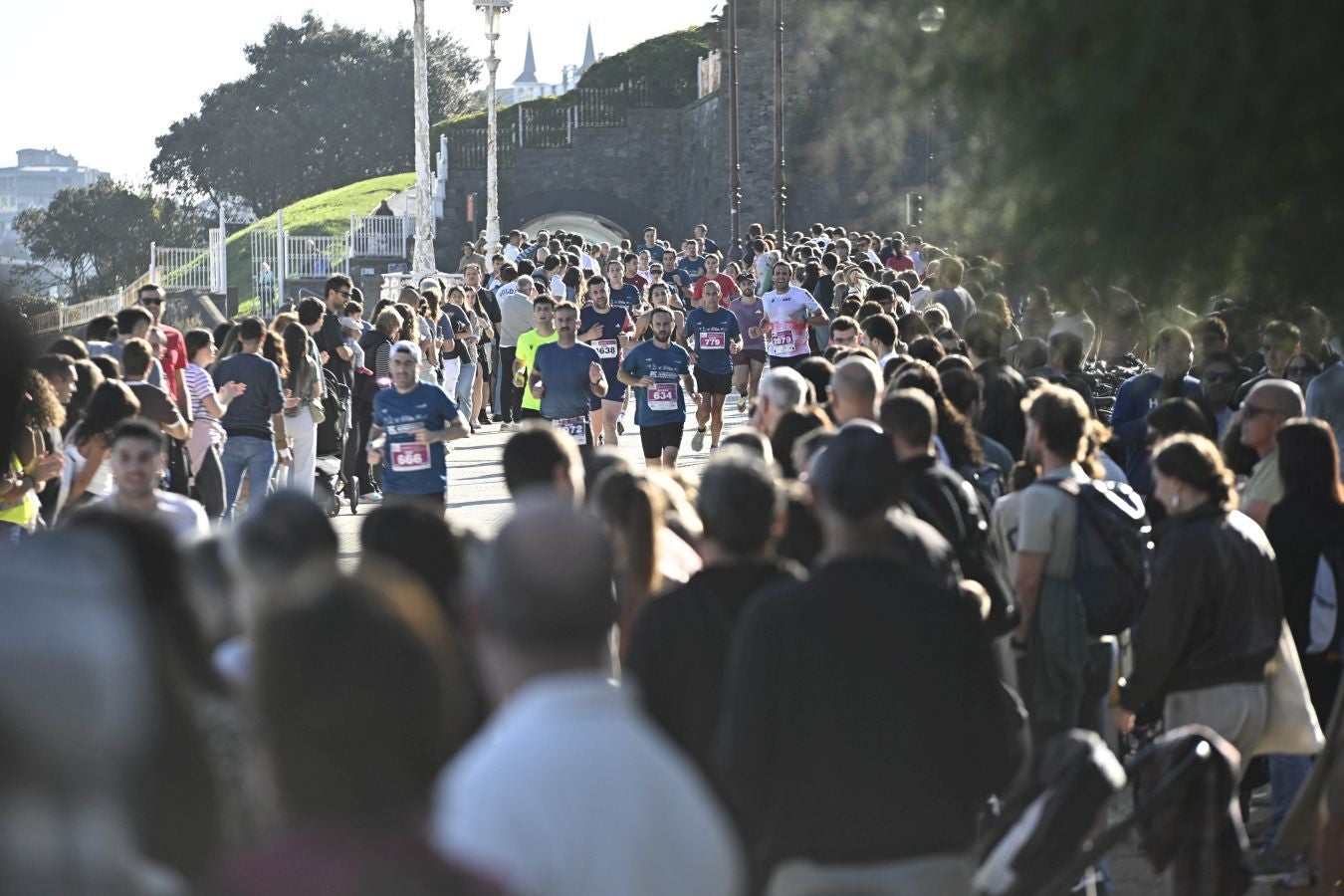 Sol y buen ambiente en el Cross 3 playas