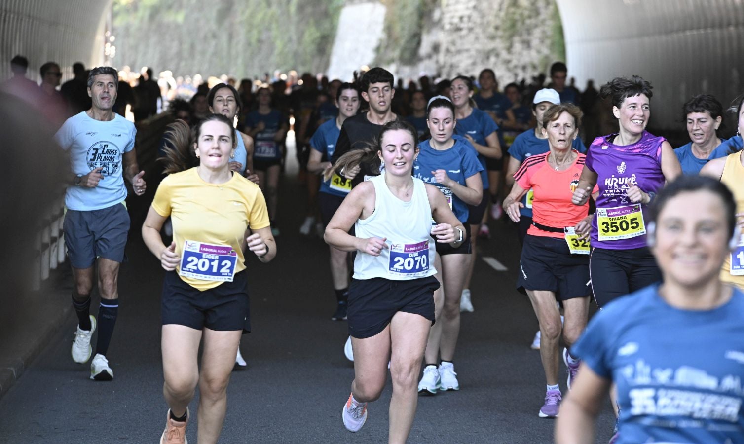 Sol y buen ambiente en el Cross 3 playas