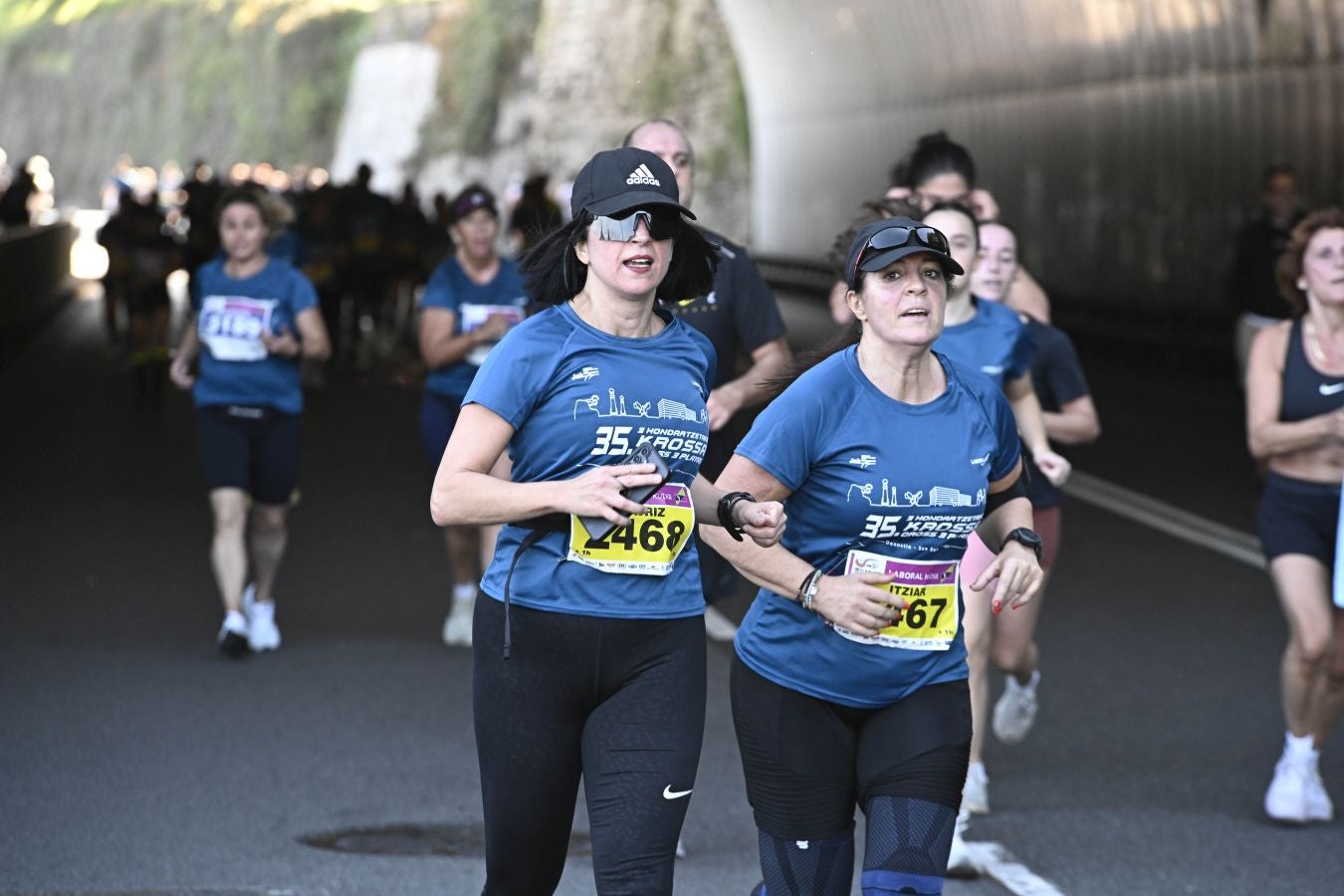 Sol y buen ambiente en el Cross 3 playas