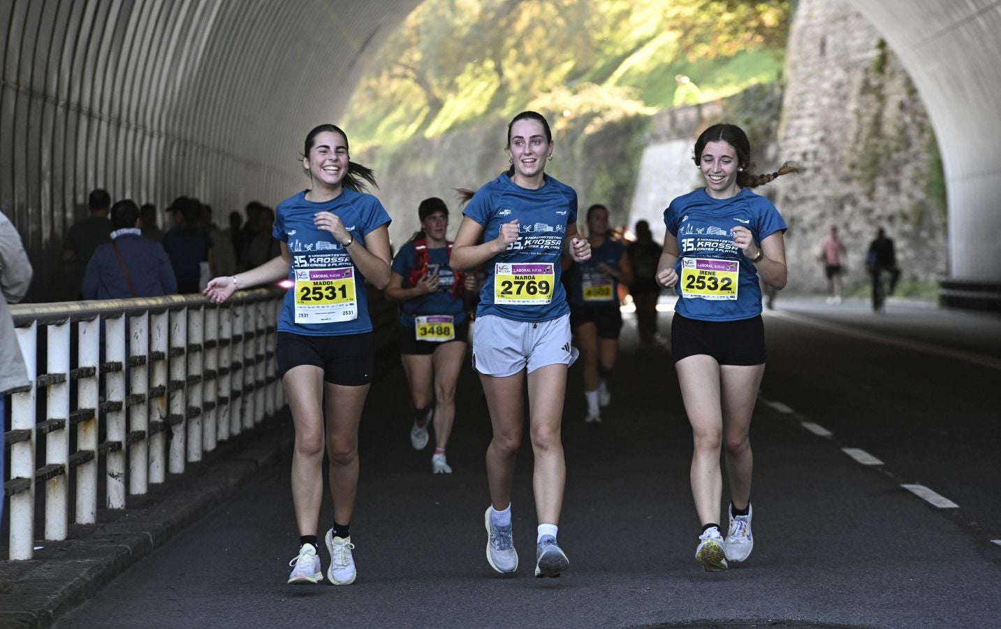 Sol y buen ambiente en el Cross 3 playas