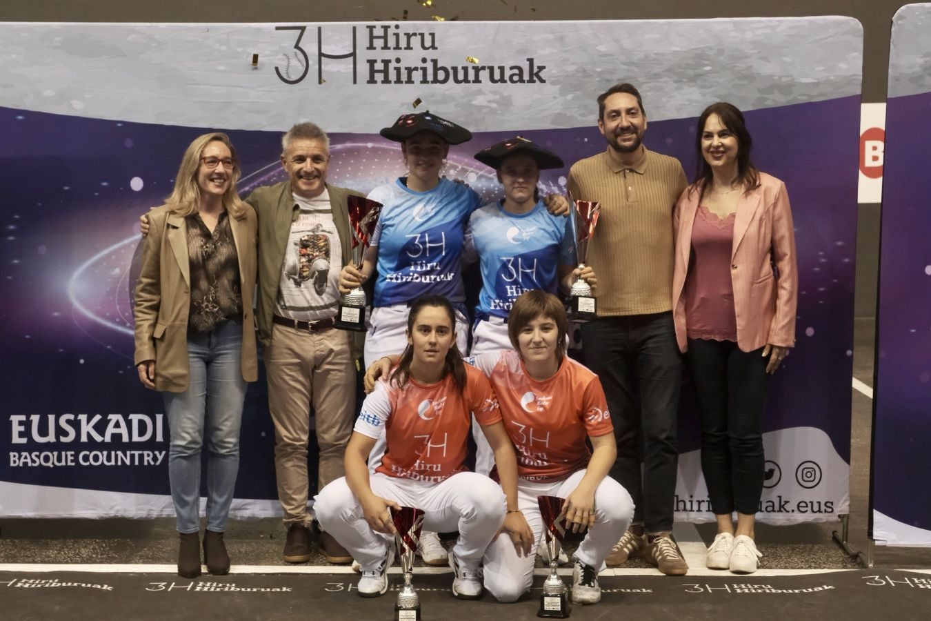 Etxegarai y Gaminde conquistan el Hiru Hiriburuak