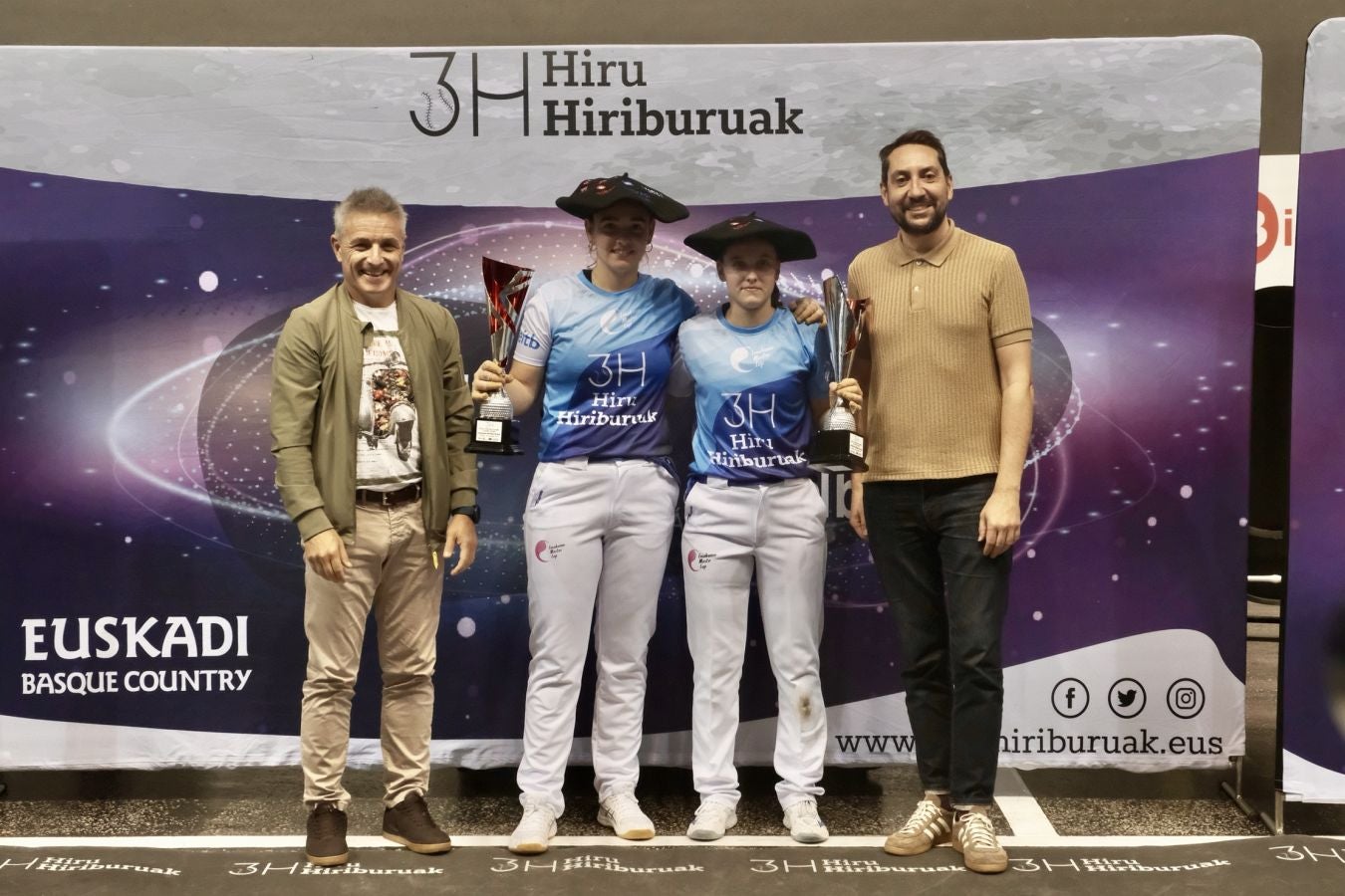 Etxegarai y Gaminde conquistan el Hiru Hiriburuak