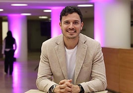 Borja Castelar, tras participar en el congreso en el Kursaal.