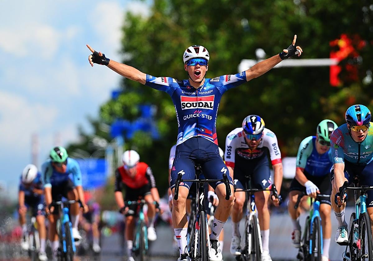 Paul Magnier ha ganado al sprint las dos primeras etapas del Tour de Guangxi.