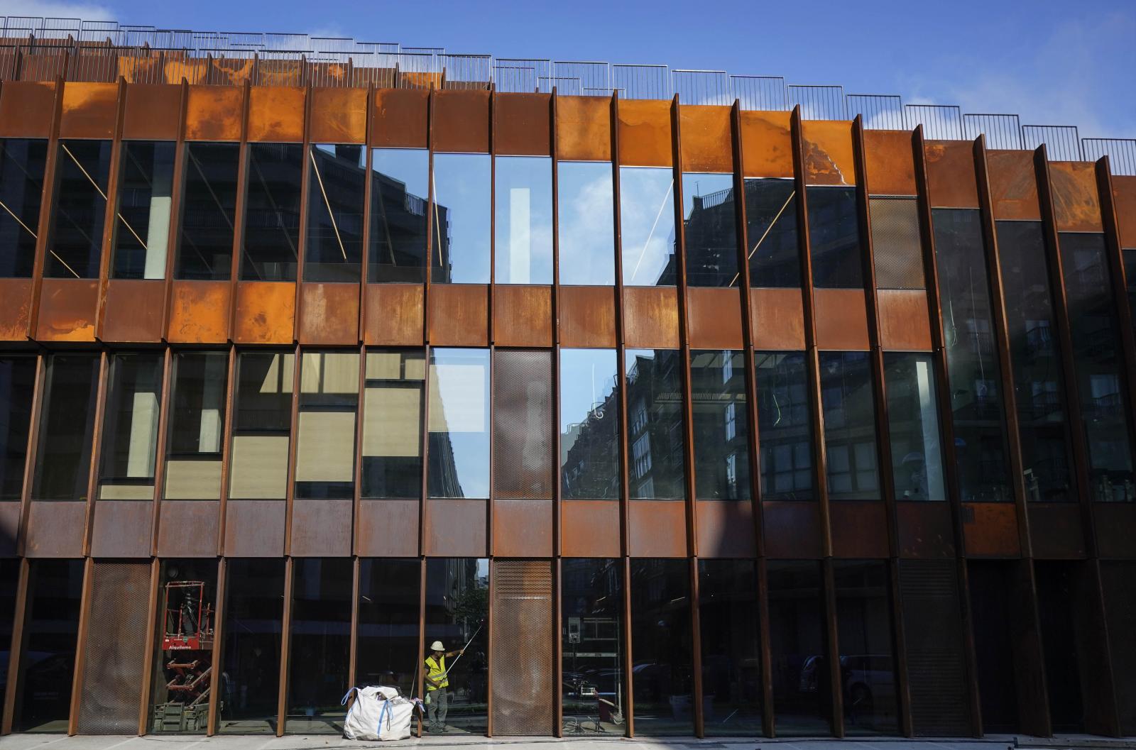 El edificio GOe visto desde dentro