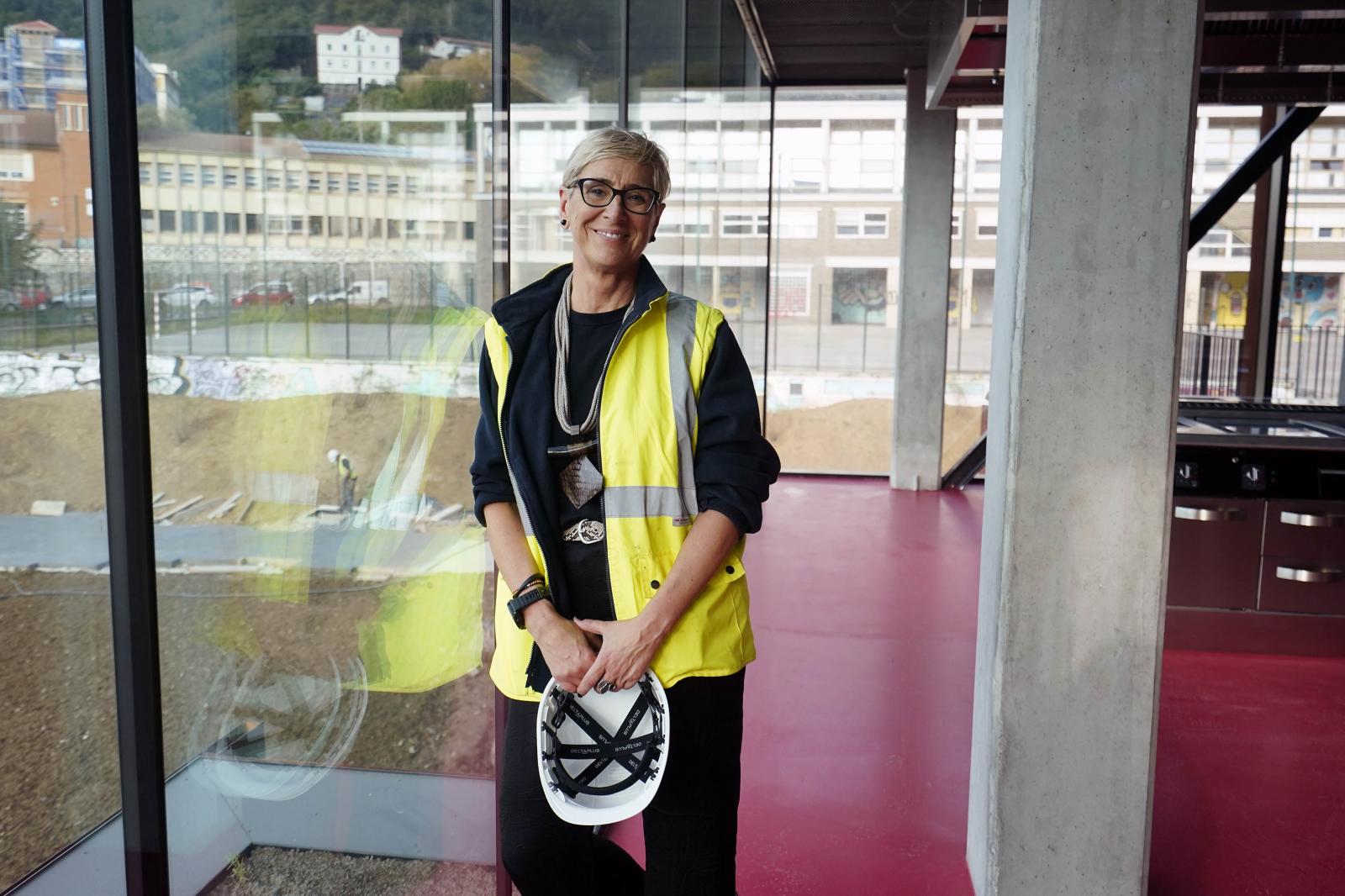 El edificio GOe visto desde dentro