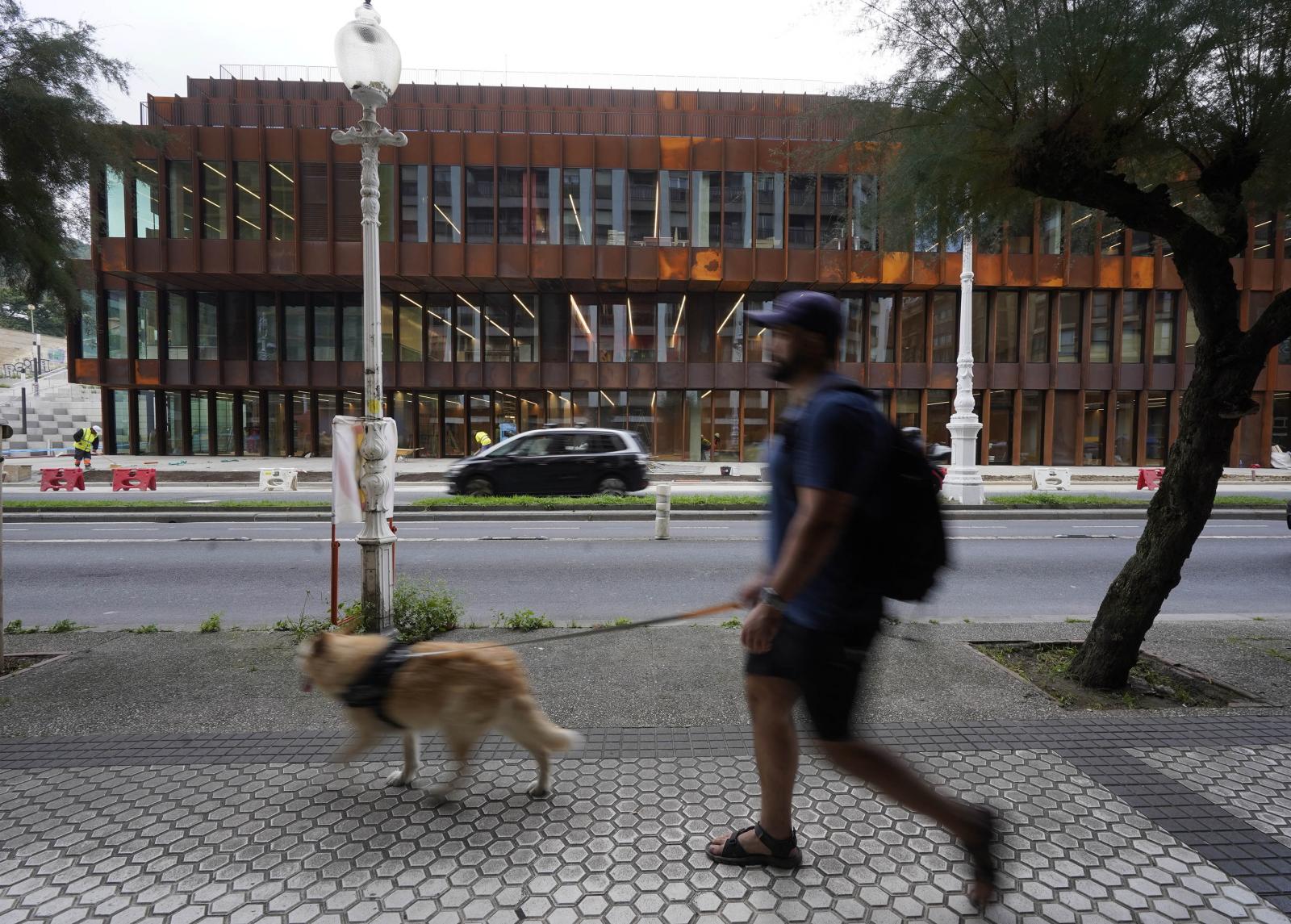El edificio GOe visto desde dentro
