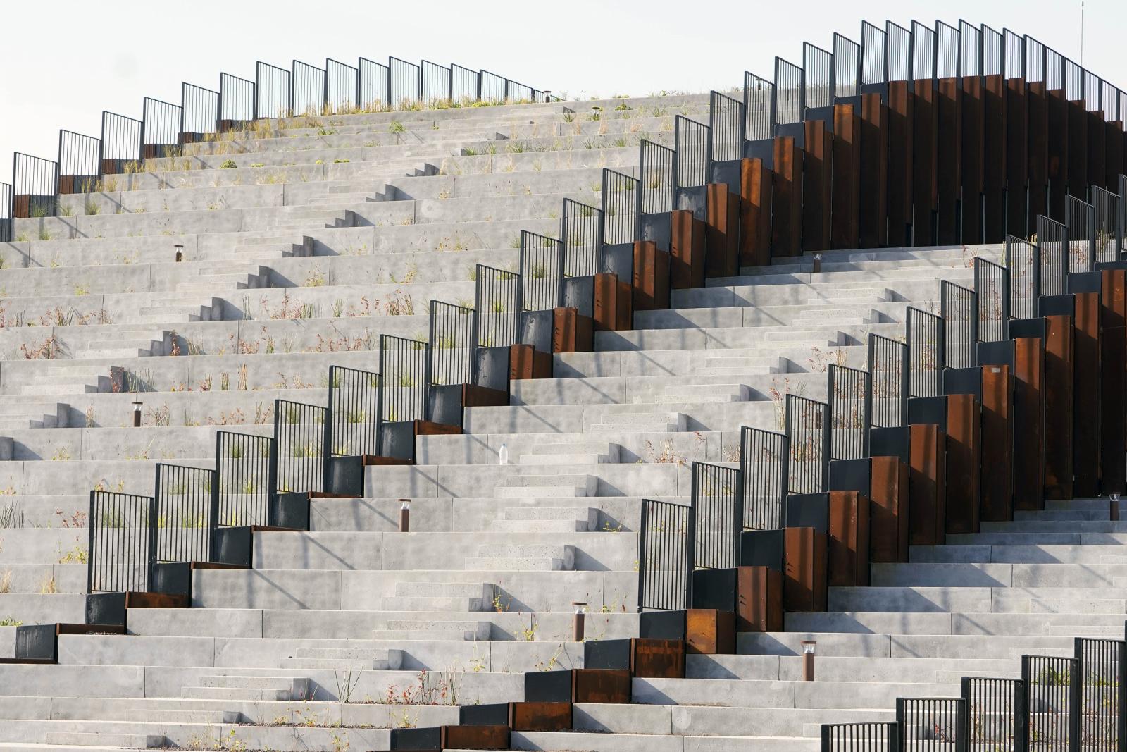 El edificio GOe visto desde dentro