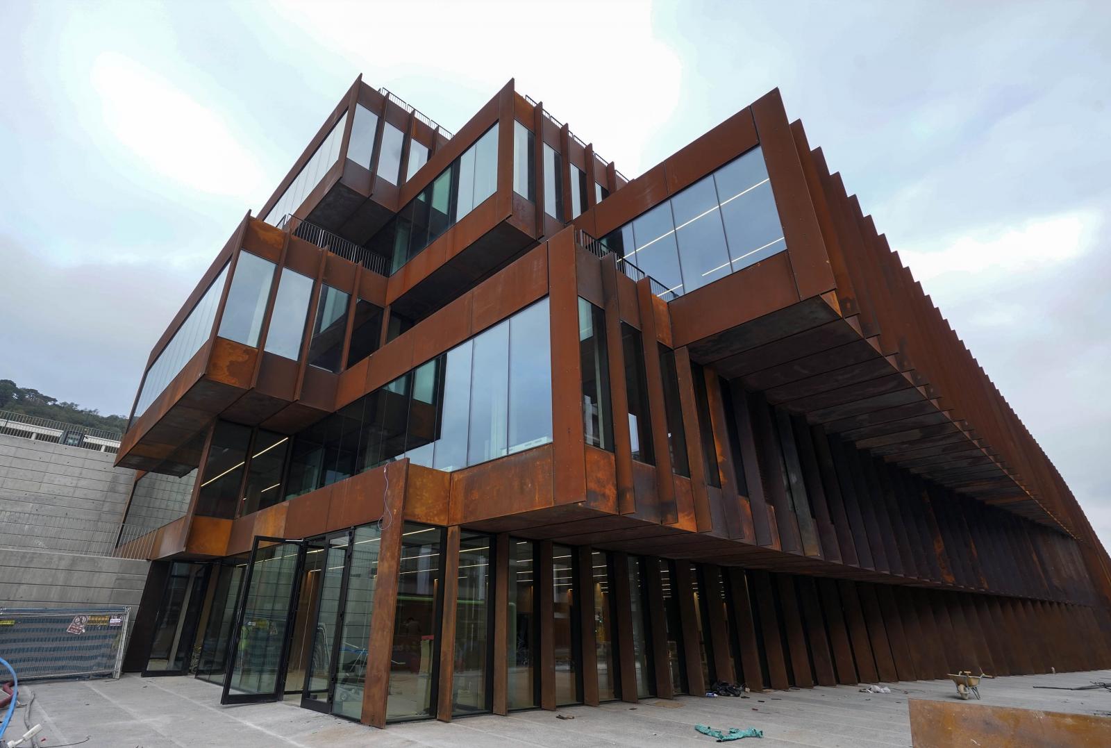 El edificio GOe visto desde dentro