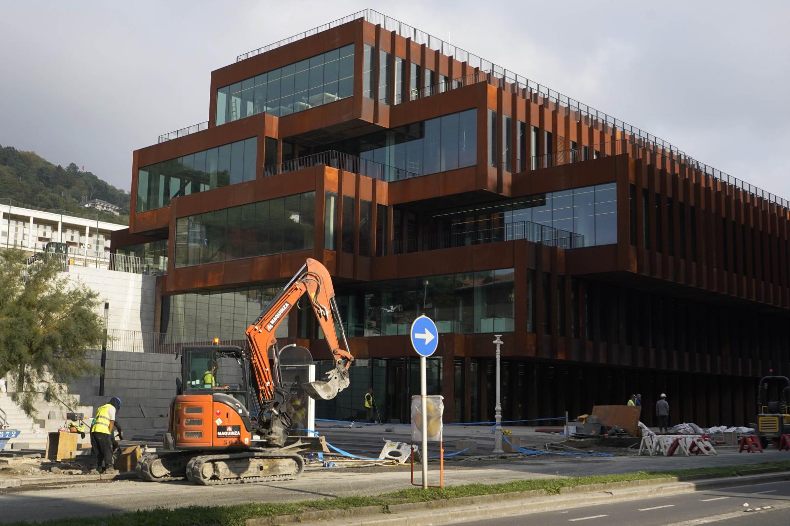 El edificio GOe visto desde dentro