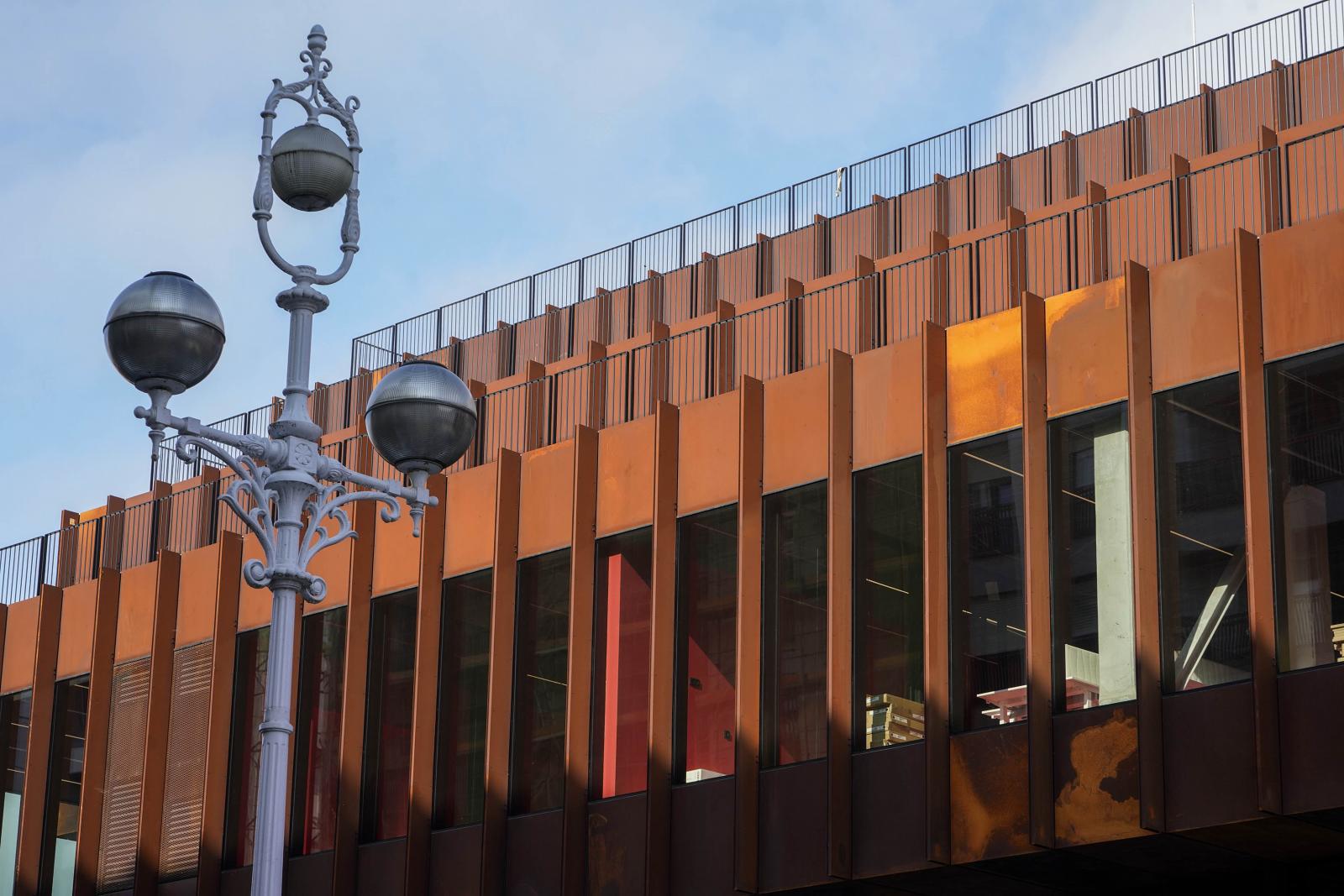 El edificio GOe visto desde dentro