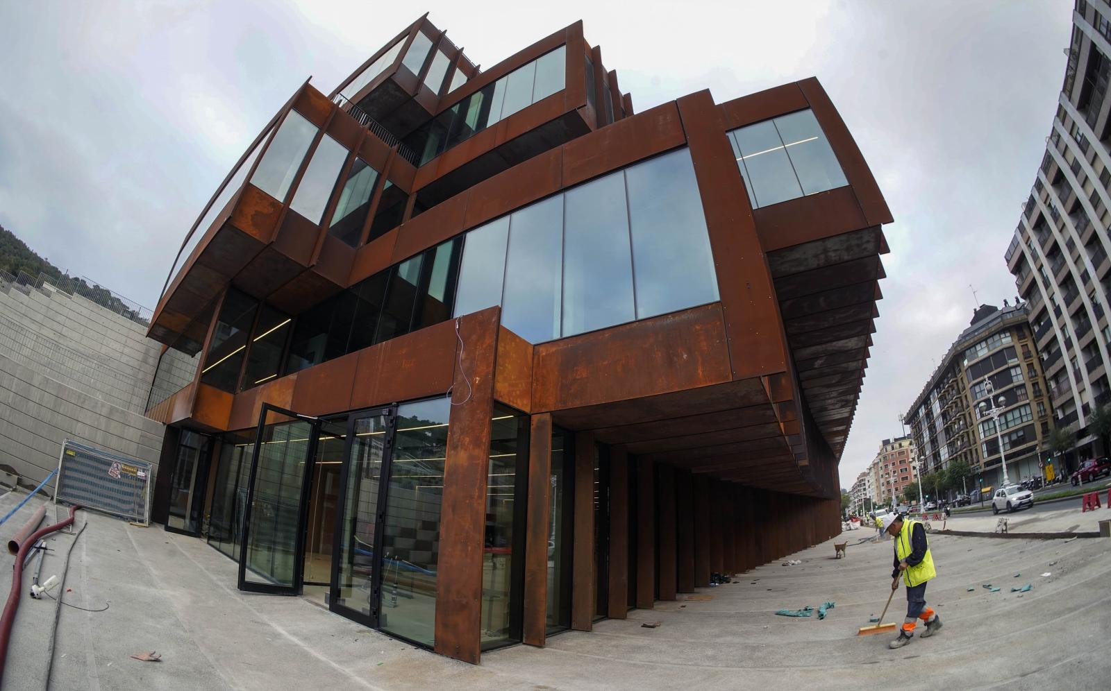 El edificio GOe visto desde dentro