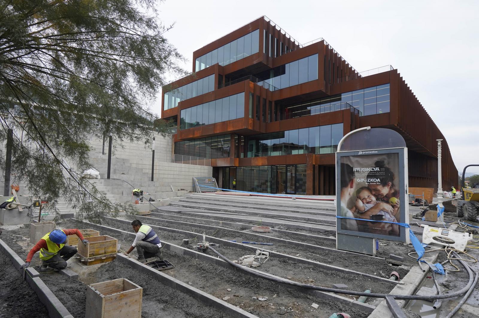 El edificio GOe visto desde dentro