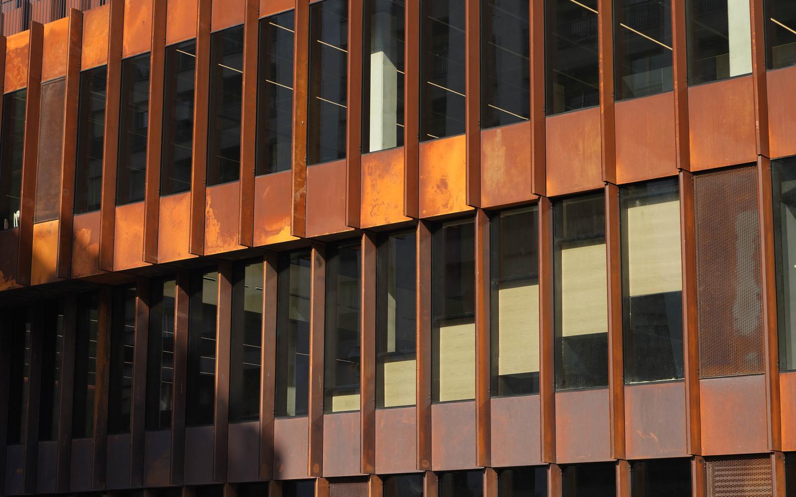 El edificio GOe visto desde dentro