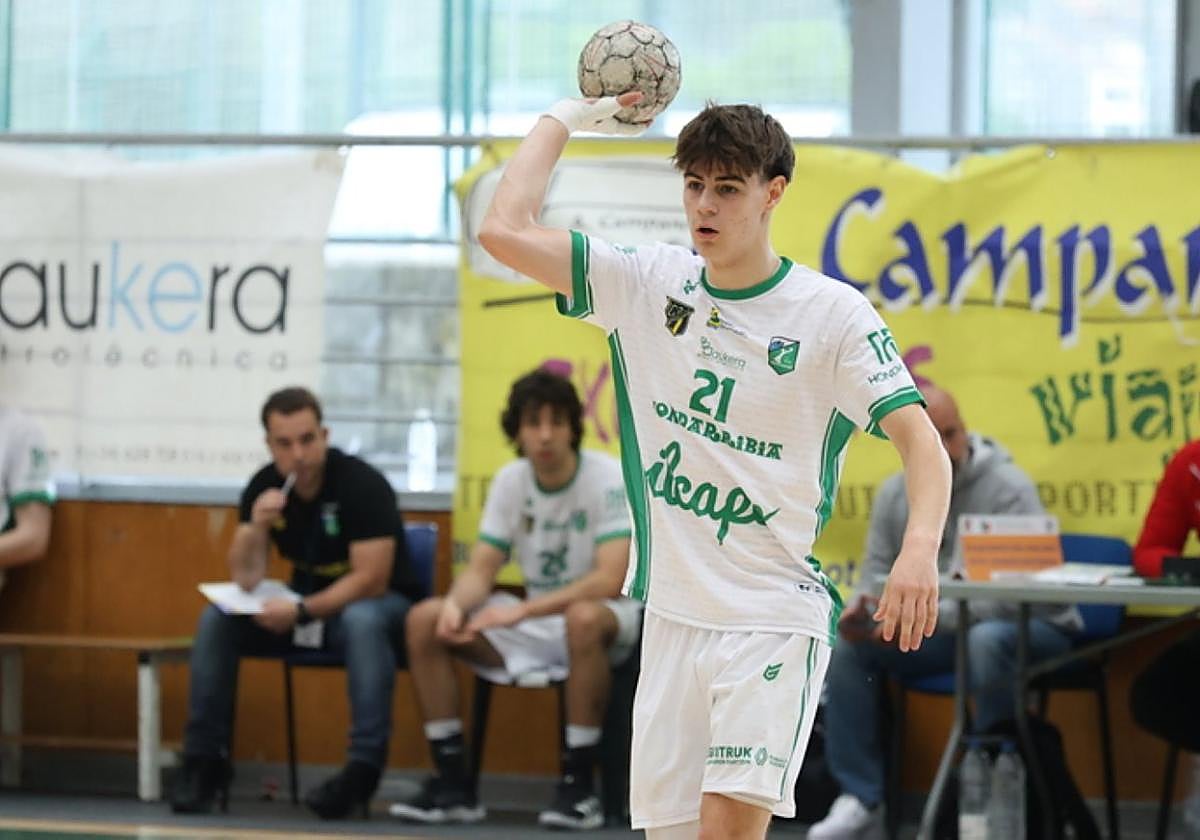 Unai Barreto, a caballo entre Ilcapo y Bidasoa.