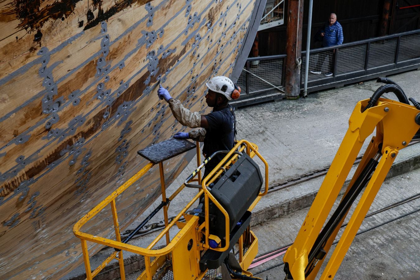 Así se prepara la Nao San Juan