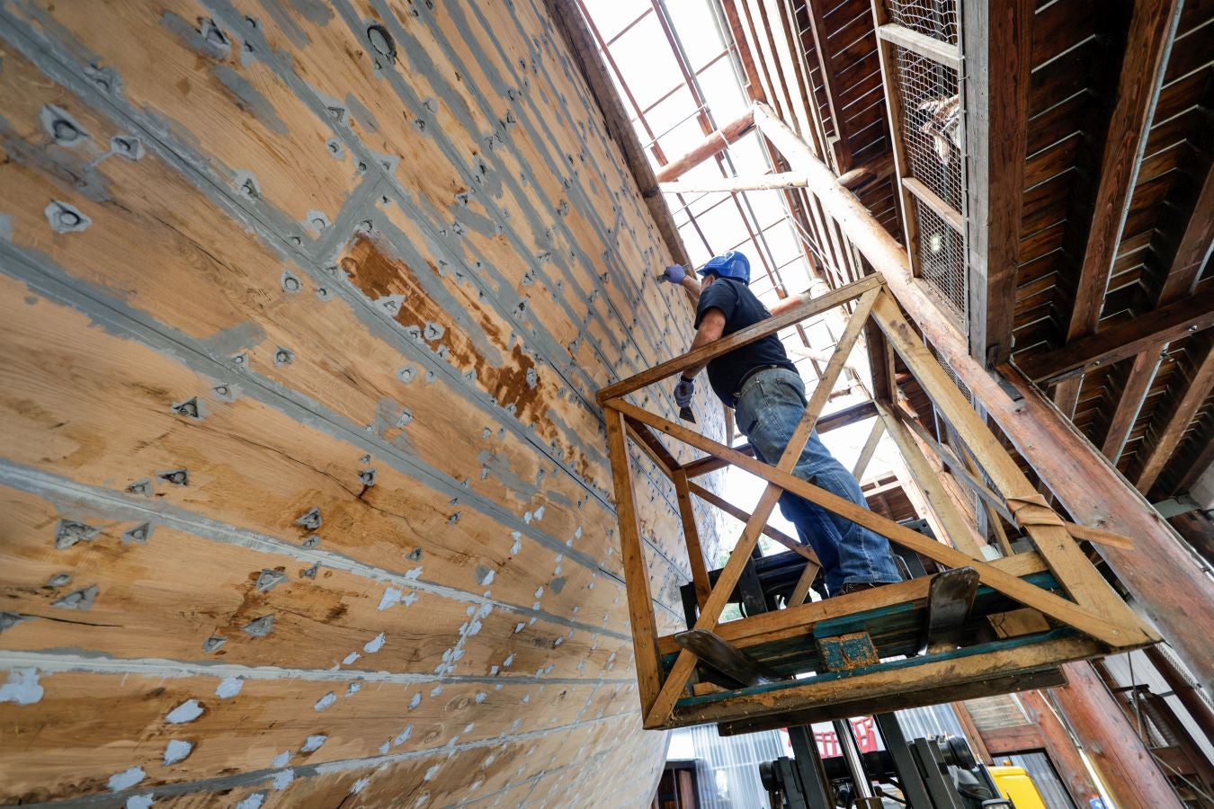 Así se prepara la Nao San Juan