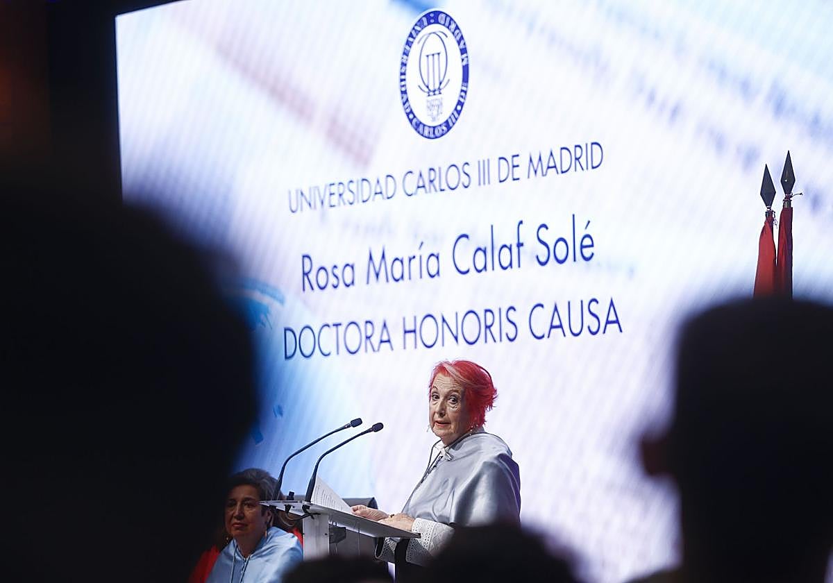 Rosa María Calaf: «Si antes la información era poder, ahora el poder es la desinformación»