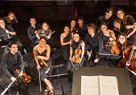 Los integrantes de Easo Sinfonietta.
