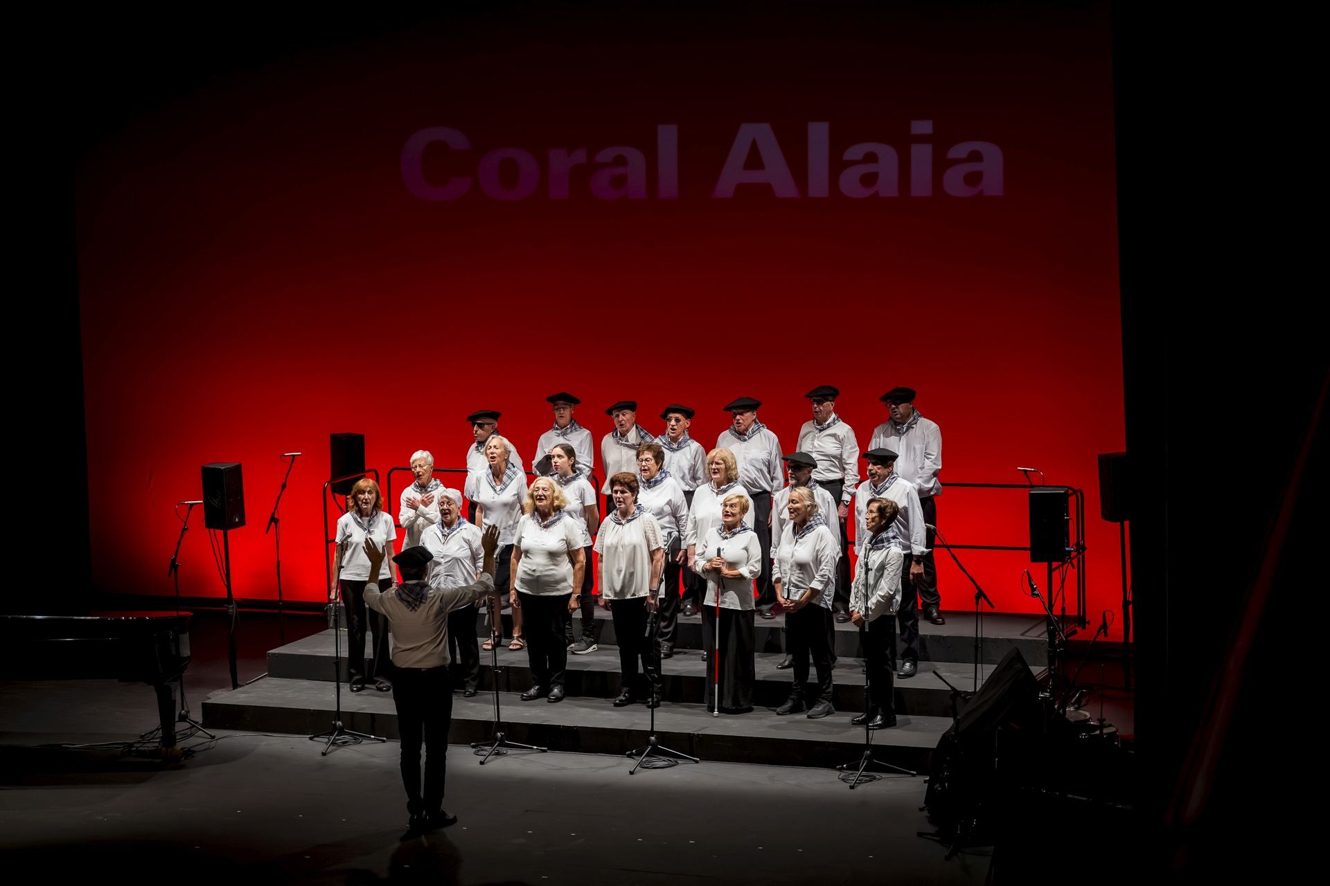 Alaia Abesbatza, osteagunean eskaini zuen kontzertuan.