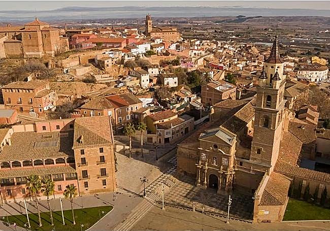 Vista de la ciudad de Calahorra.