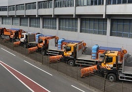 La Diputación prepara en Elgoibar las máquinas quitanieves