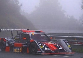 Aitor Manso cierra la temporada de carreras de montaña en Azpeitia.