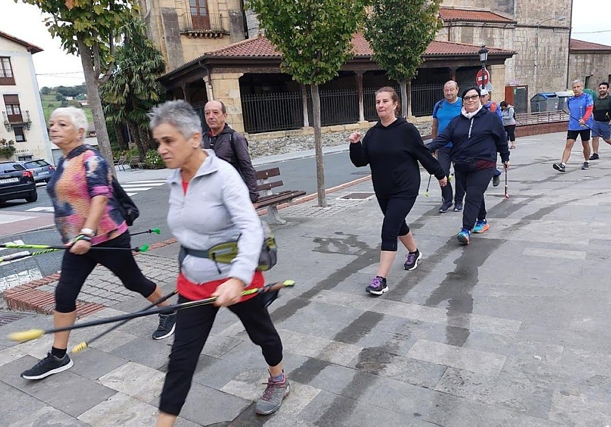 Los senderistas pasarán mañana domingo por distintos municipios.