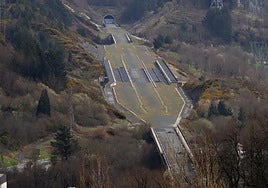 Estación del TAV en Ezkio.