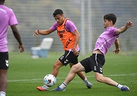 El conjunto armero ha realizado cuatro sesiones de entrenamiento para llegar a punto al duelo en Las Palmas de esta noche.