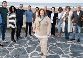 Las y los debarras que conformaron la lista con la que el PNV concurrió a las elecciones municipales.